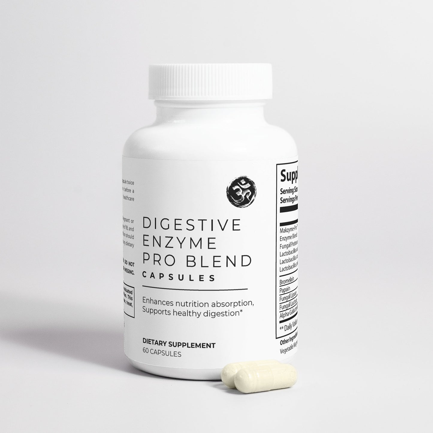 Mezcla profesional de enzimas digestivas