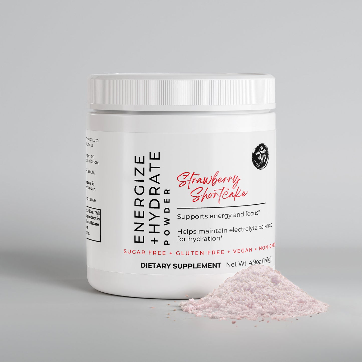 Energize + Hydrate Powder: Strawberry Shortcake