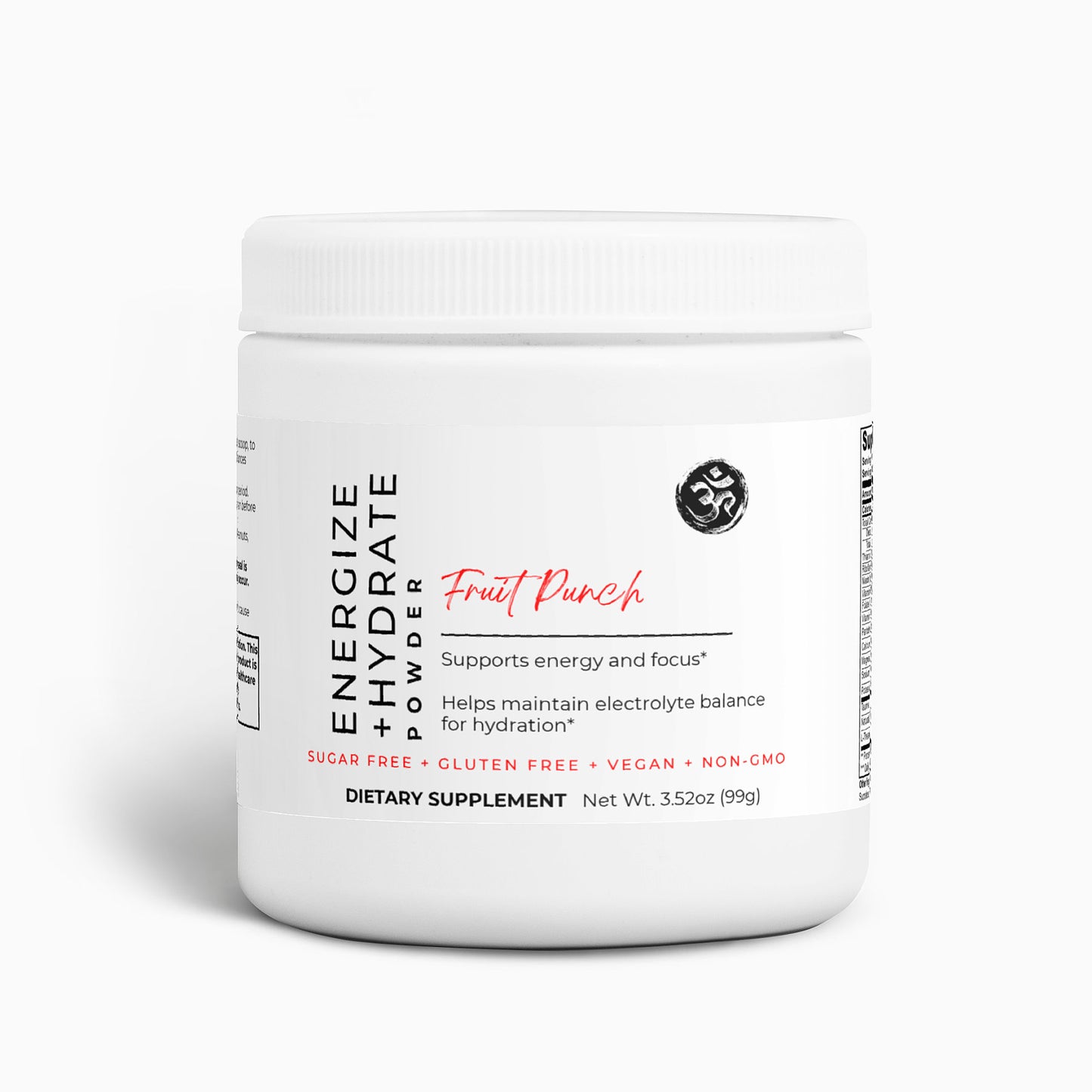 Energize + Hydrate Powder: Fruit Punch