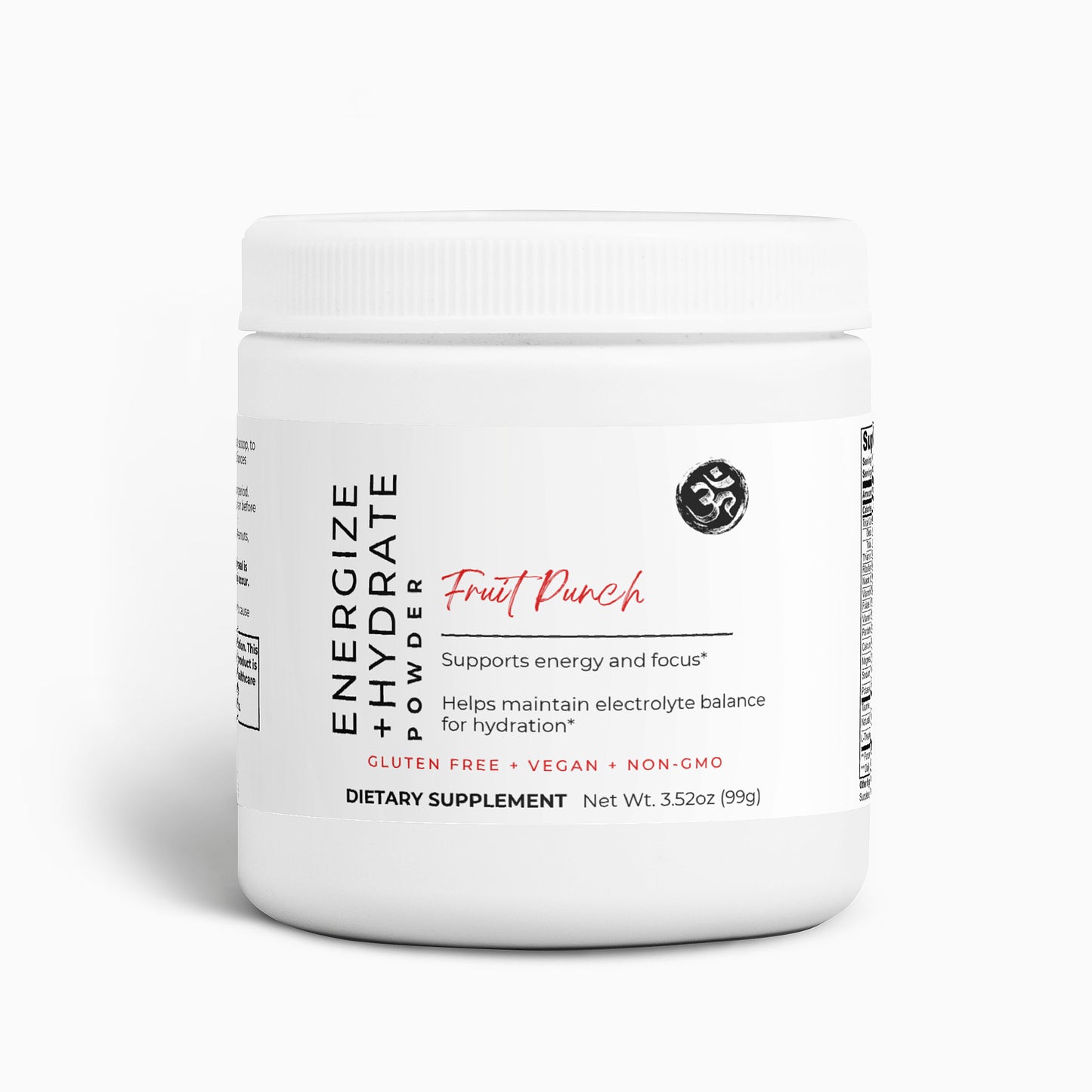 Energize + Hydrate Powder: Fruit Punch