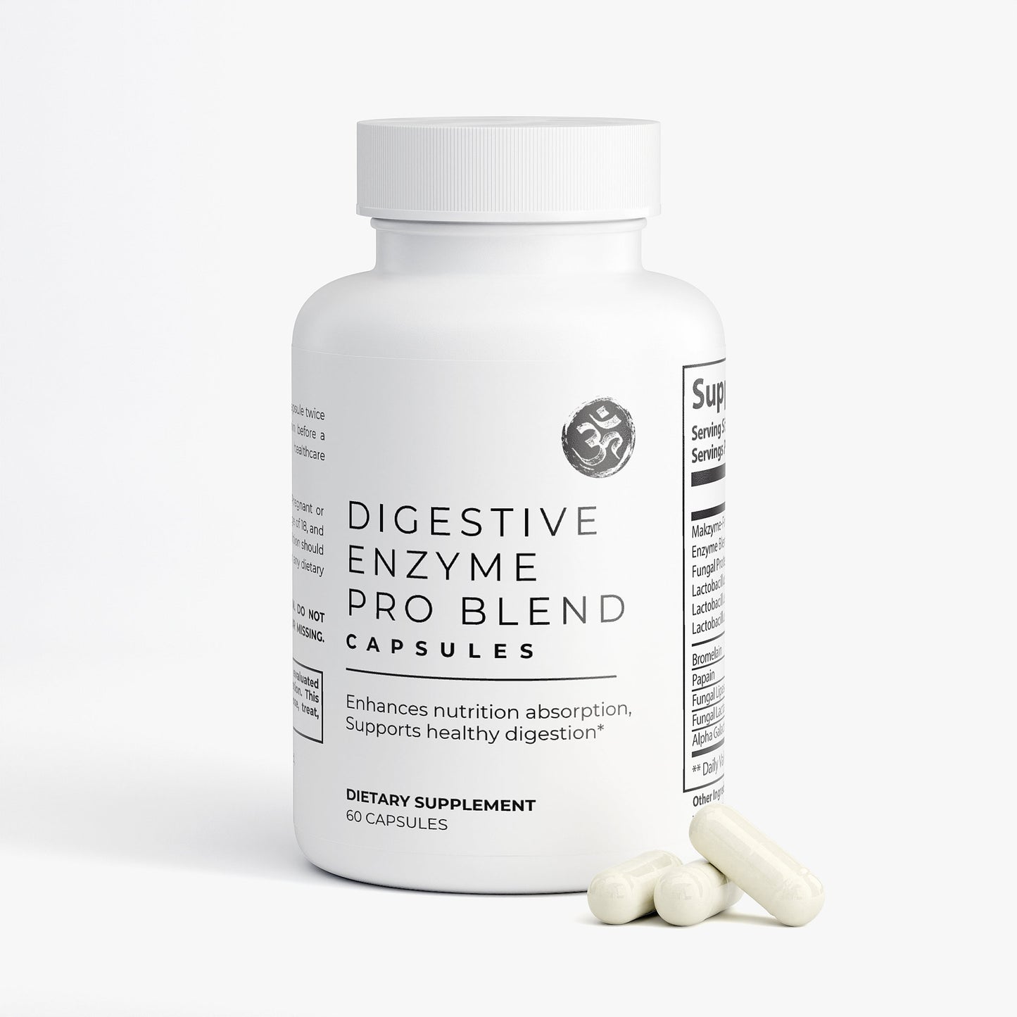 Mezcla profesional de enzimas digestivas