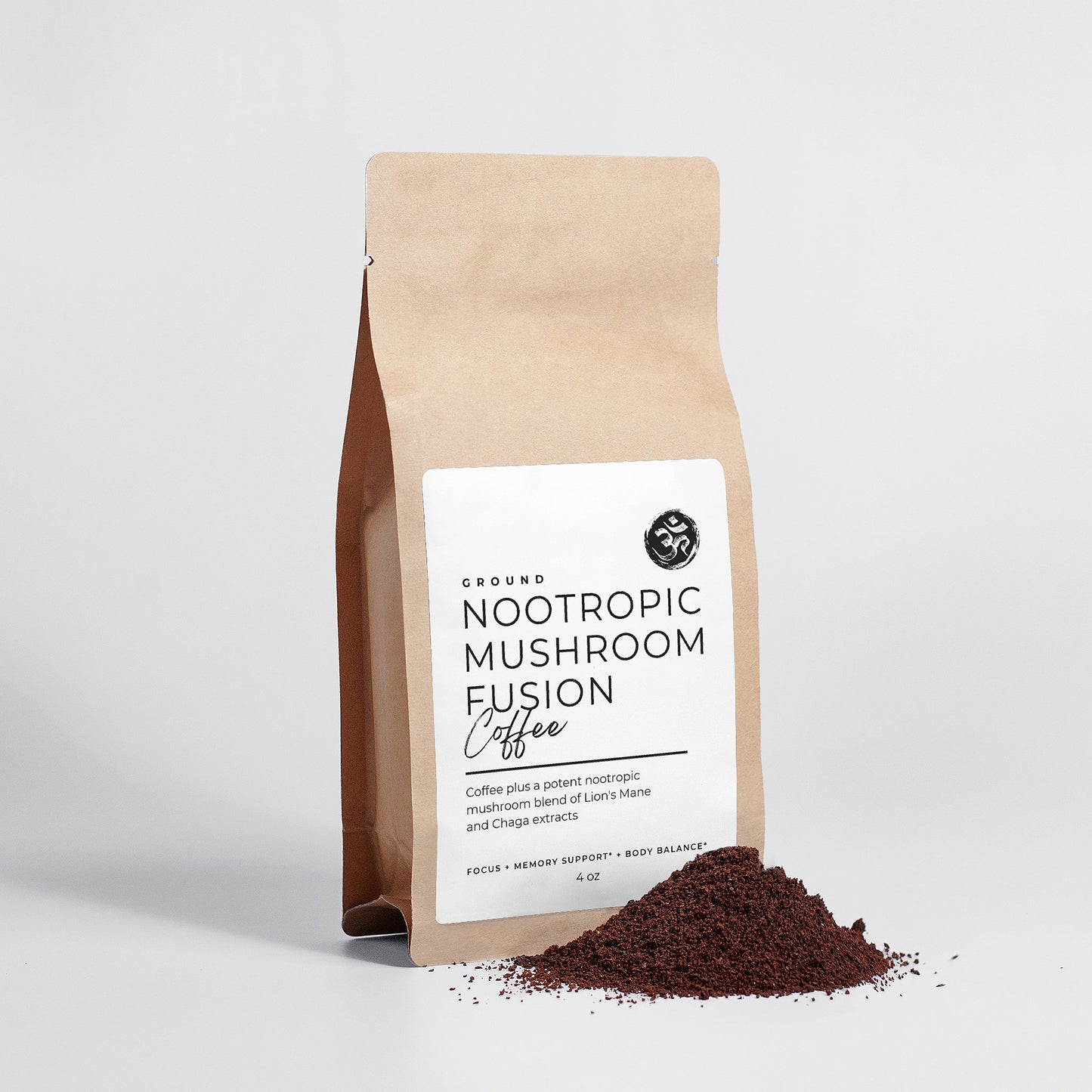 Nootropic Mushroom Fusion Coffee - 4oz