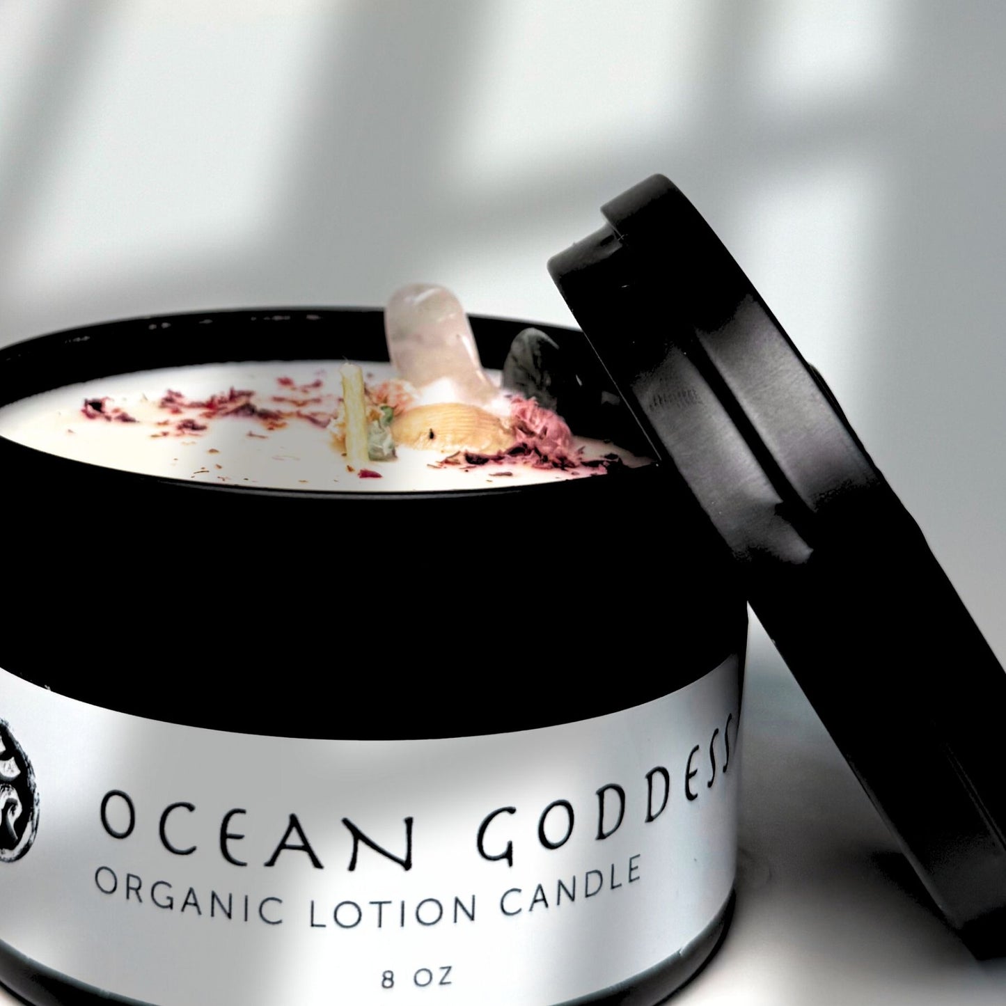 Ocean Goddess Organic Lotion Candle 8 oz
