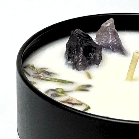 Sahasrara Chakra Organic Lotion Candle 8 oz