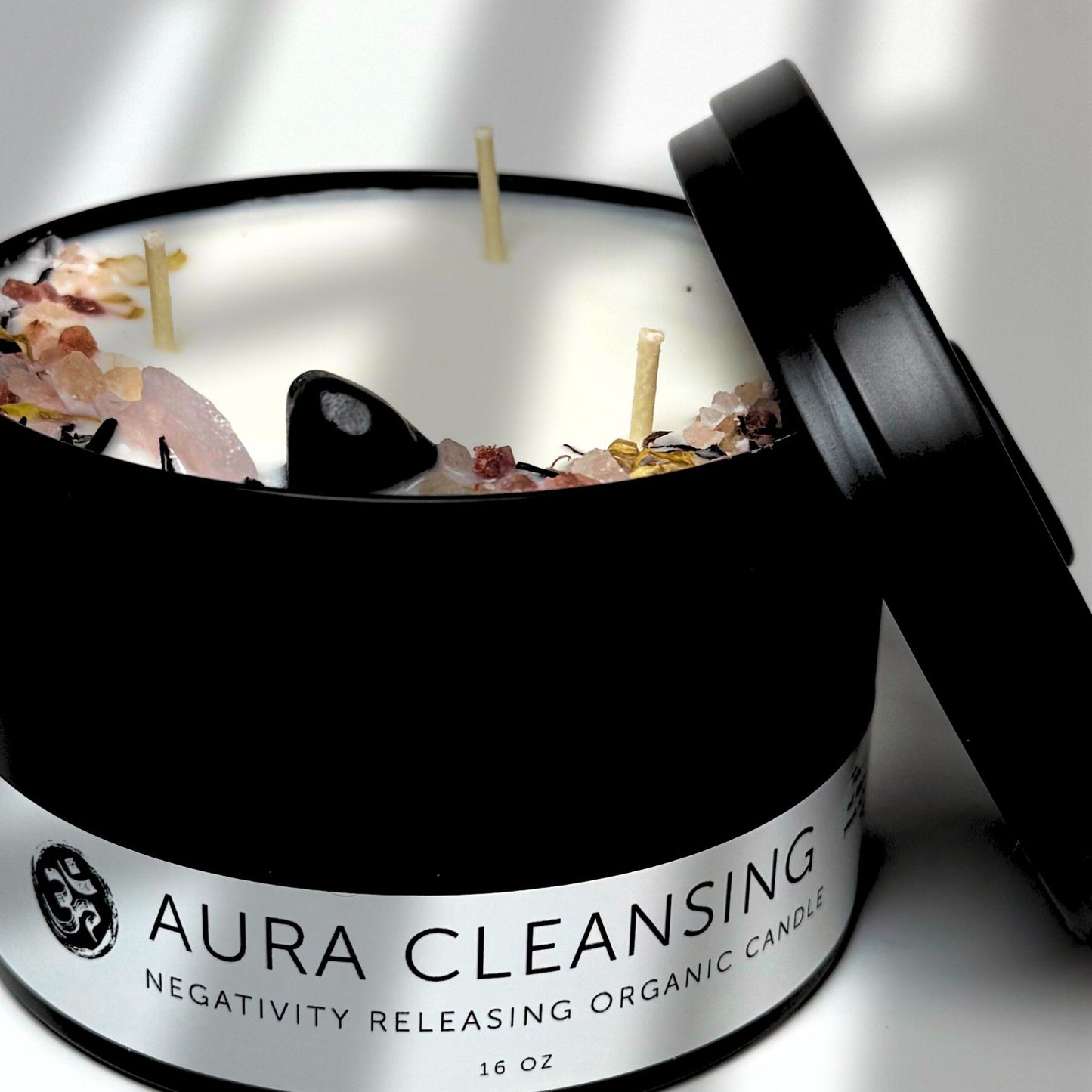Aura Cleansing Organic Lotion Candle 16 oz