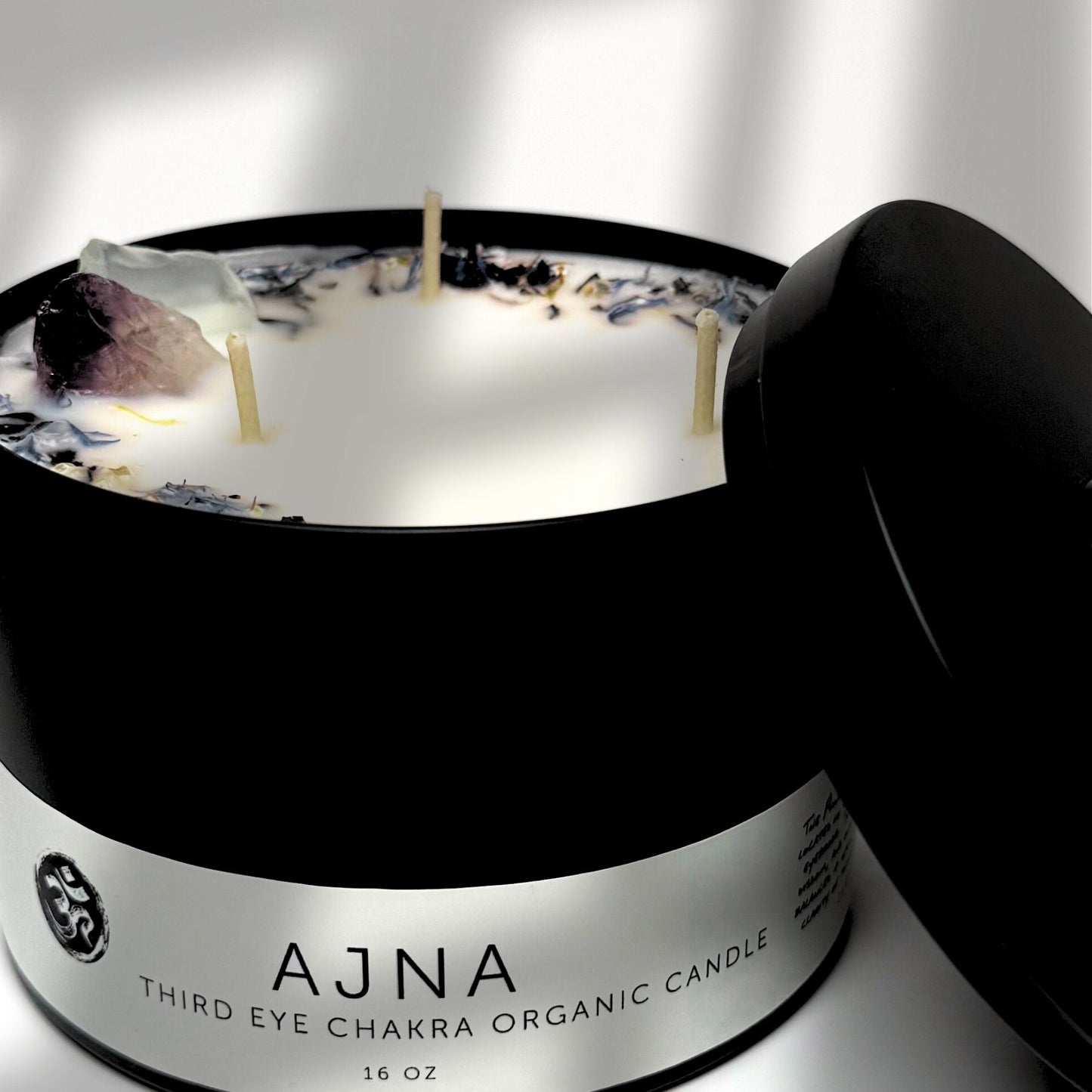 Ajna Chakra Organic Lotion Candle 16 oz