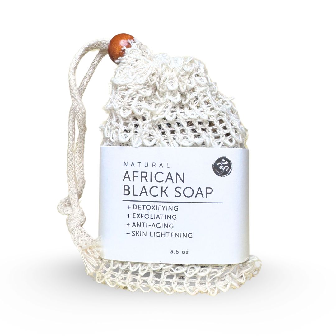 African Black Natural Soap