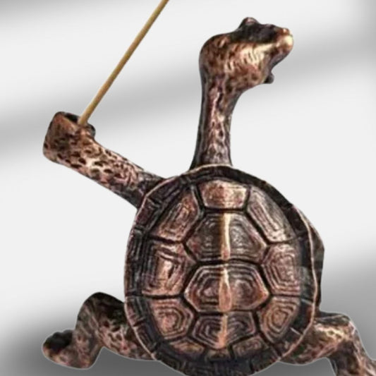 Zen Master Turtle Incense Holder
