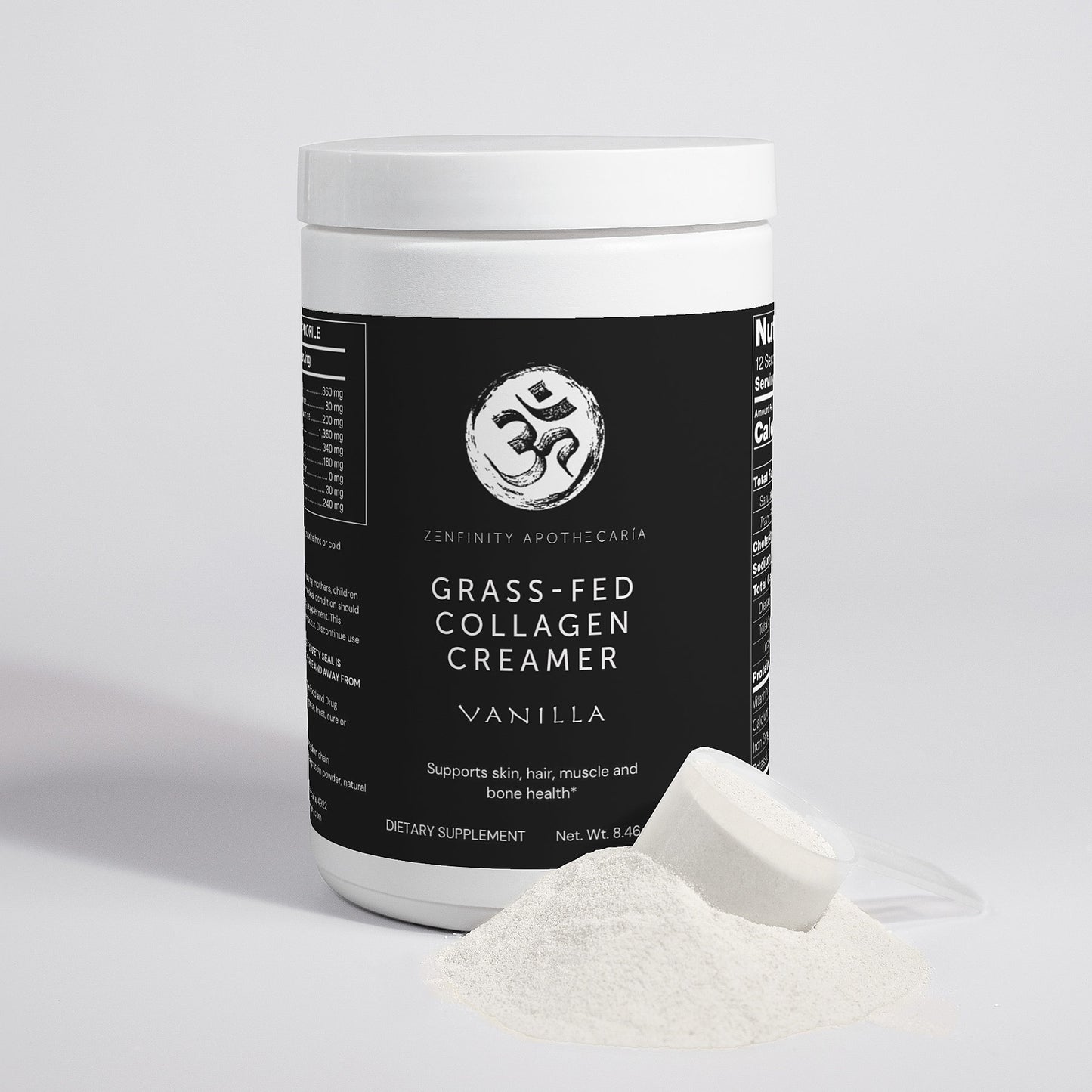 Grass-Fed Collagen Creamer (Vanilla)