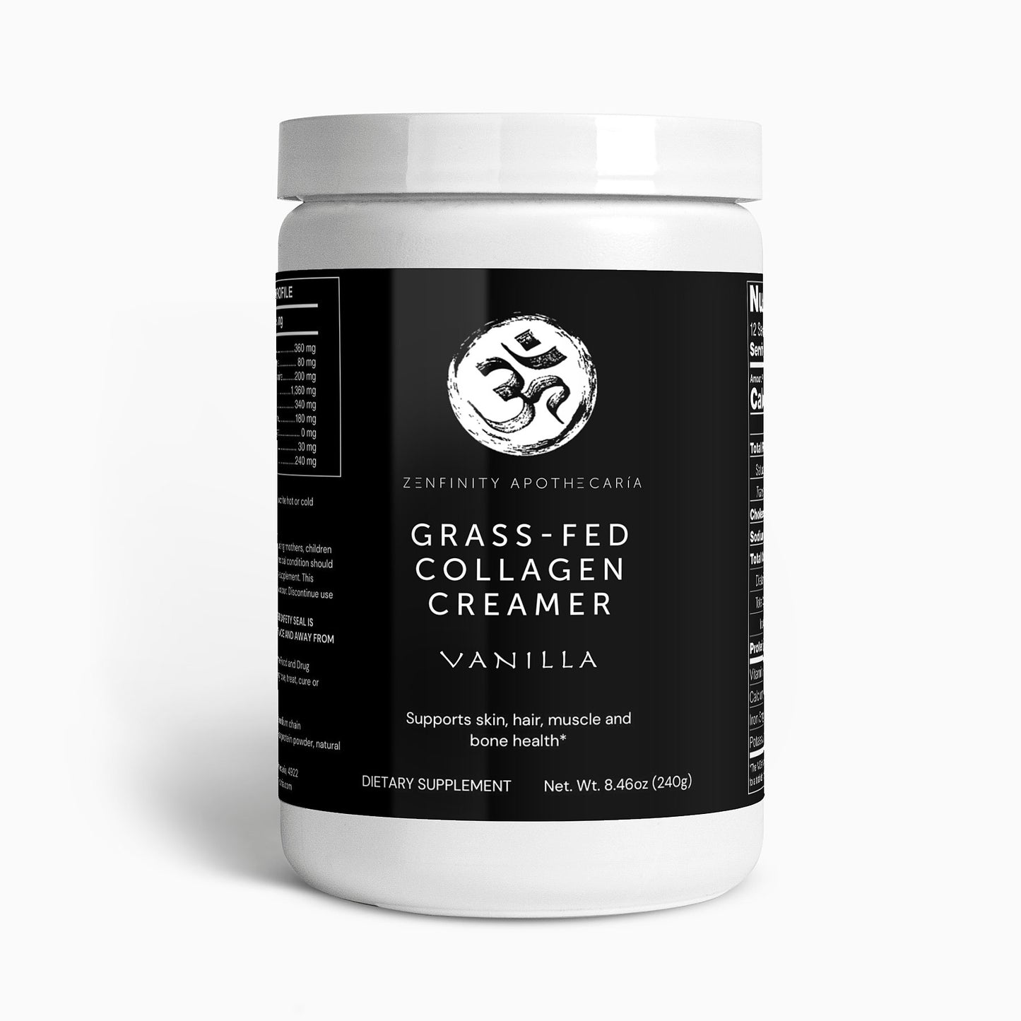 Grass-Fed Collagen Creamer (Vanilla)