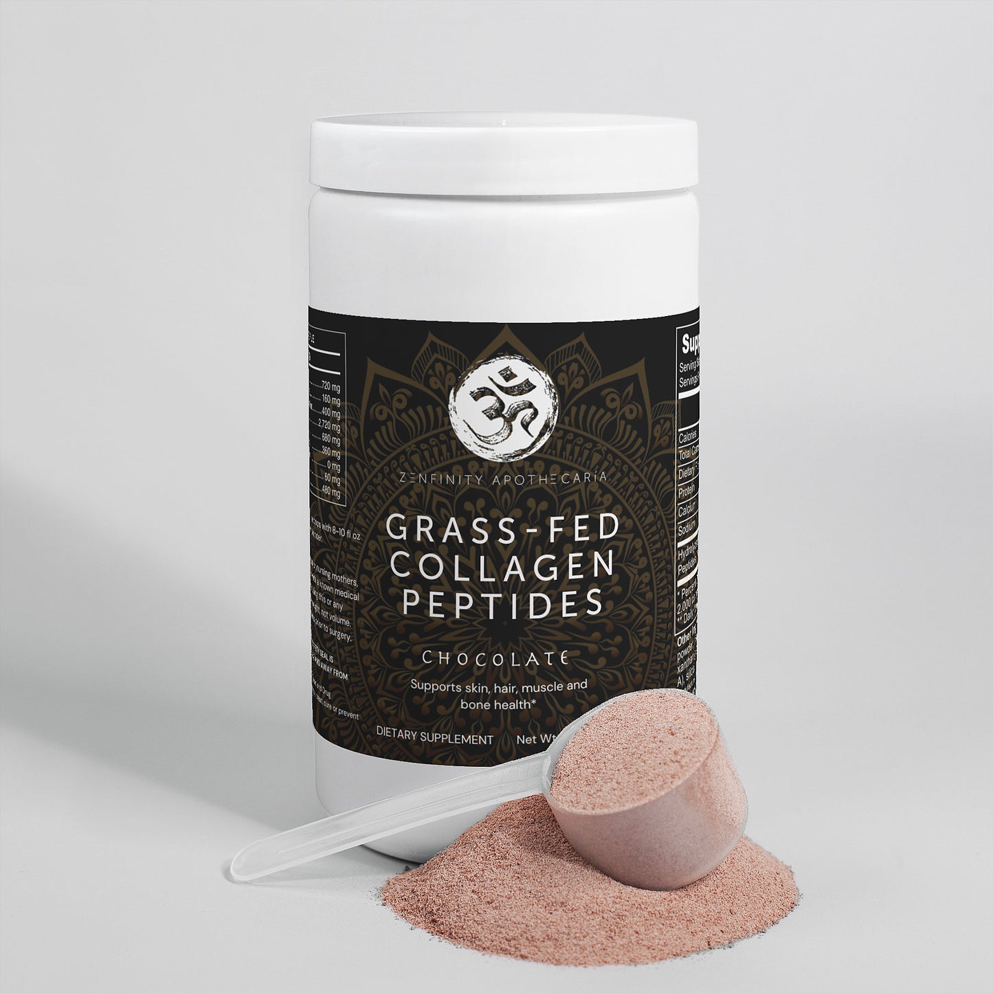 Grass-Fed Collagen Peptides Powder (Chocolate)