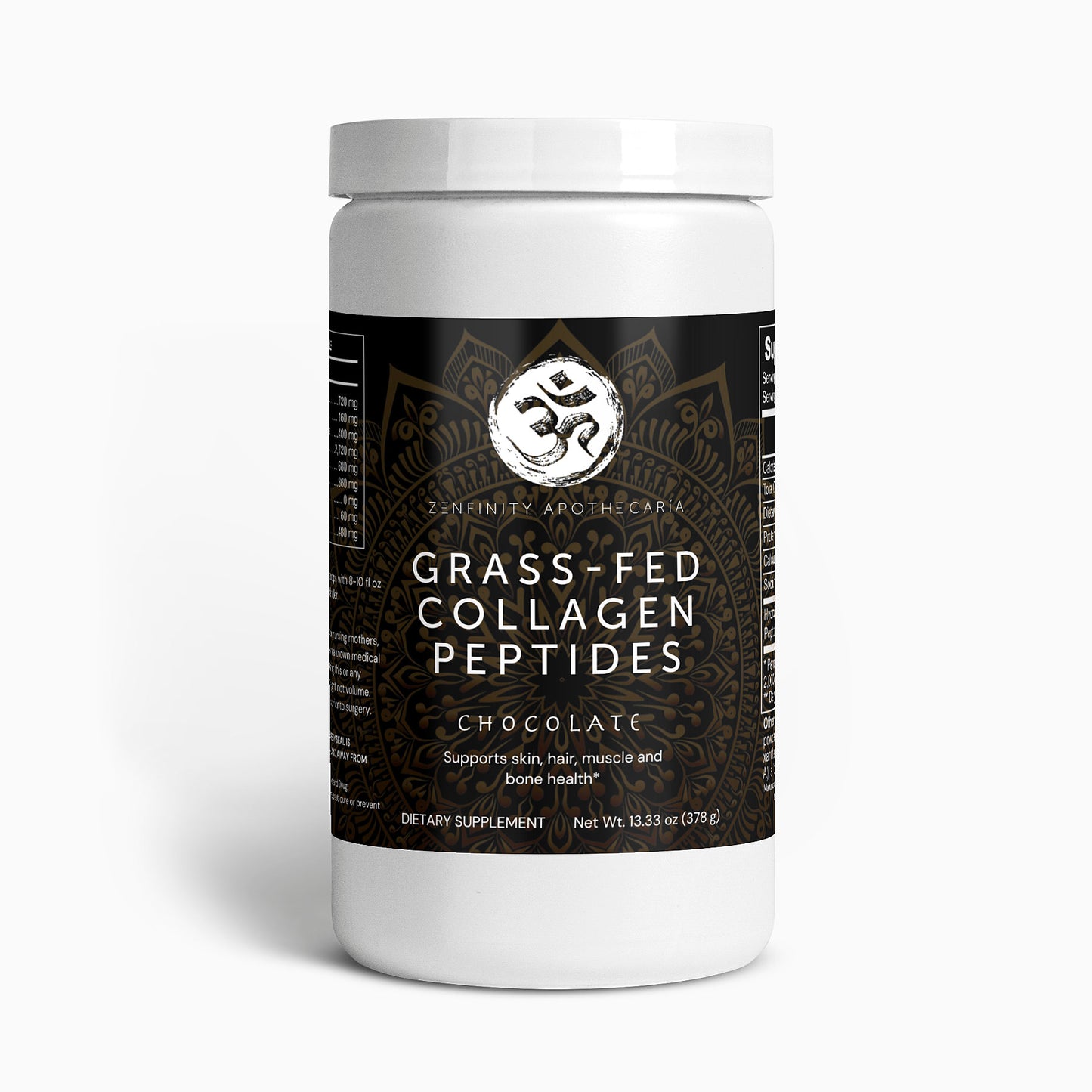 Grass-Fed Collagen Peptides Powder (Chocolate)