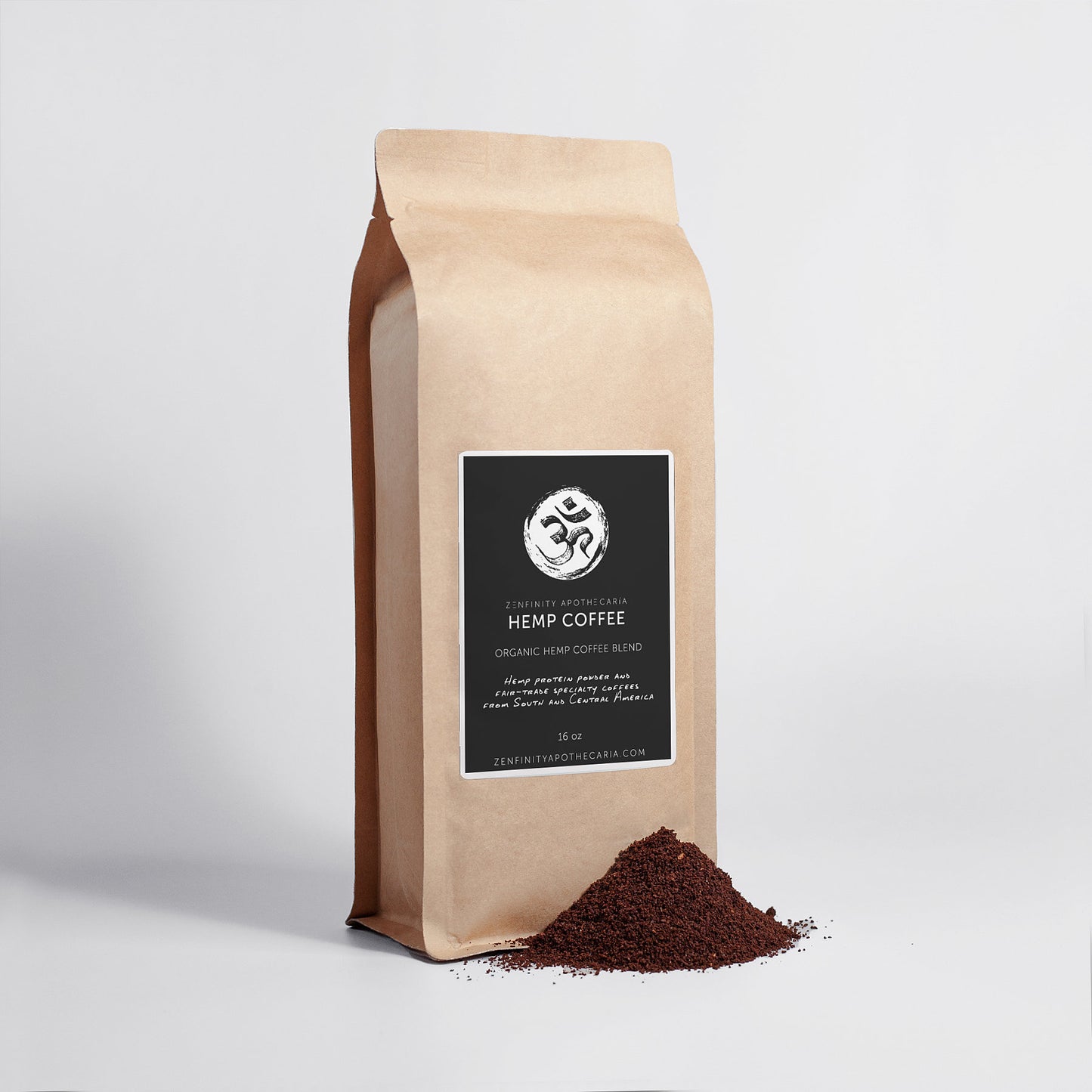 Hemp Coffee Blend Organic - Medium Roast 16oz