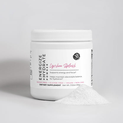 Energize + Hydrate: Lychee Splash
