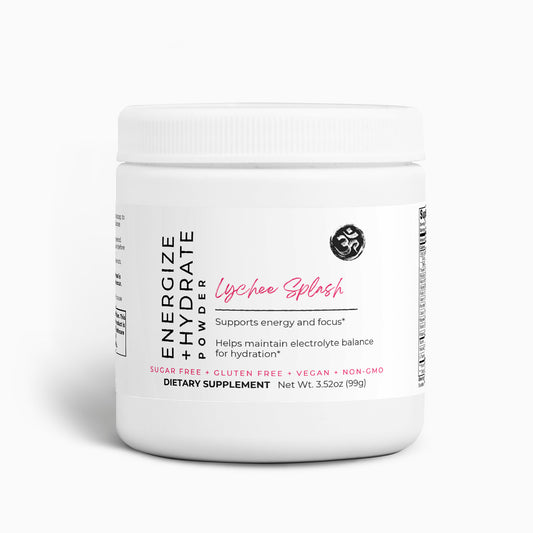 Energize + Hydrate: Lychee Splash