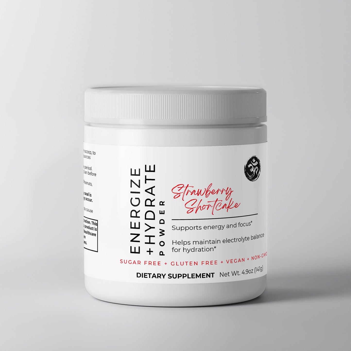 Energize + Hydrate Powder: Strawberry Shortcake