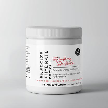 Energize + Hydrate Powder: Strawberry Shortcake
