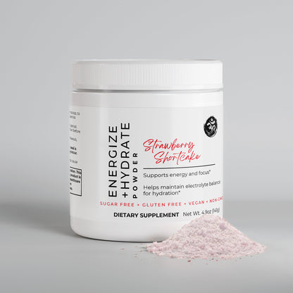 Energize + Hydrate Powder: Strawberry Shortcake