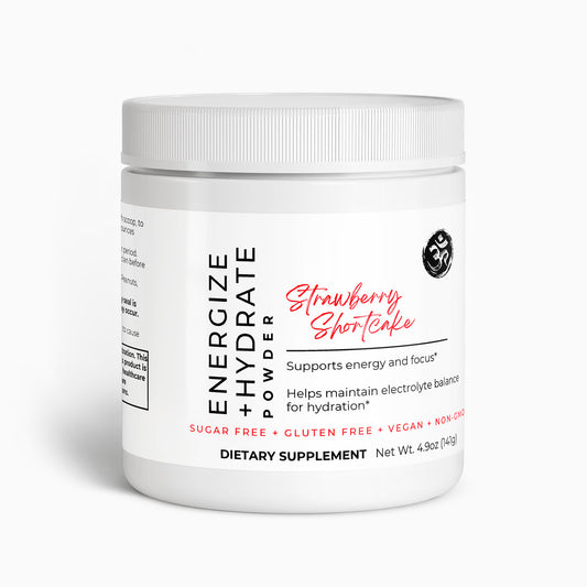 Energize + Hydrate Powder: Strawberry Shortcake
