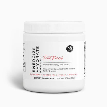 Energize + Hydrate Powder: Fruit Punch