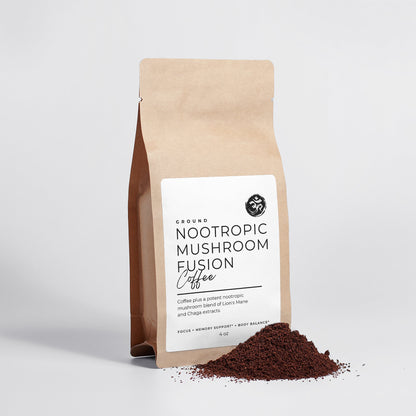 Nootropic Mushroom Fusion Coffee - 4oz