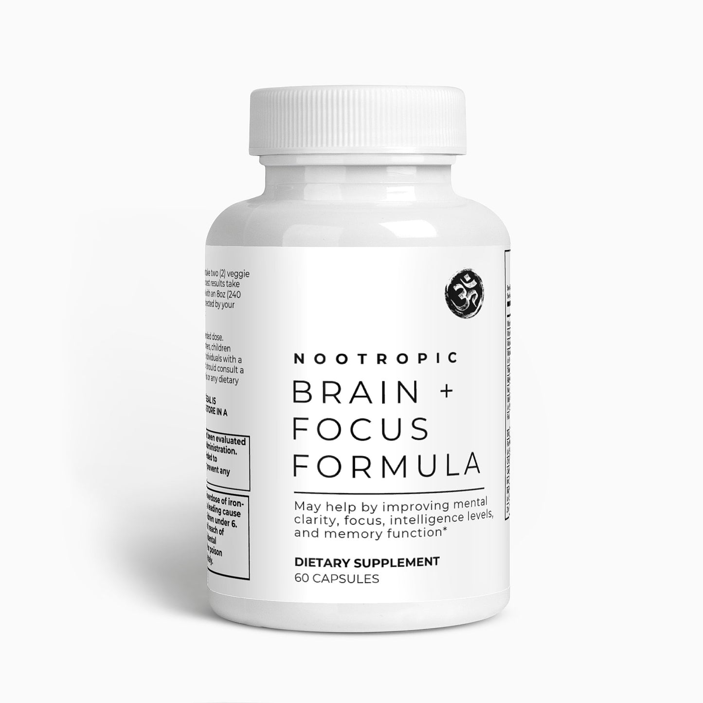 Fórmula nootrópica para el cerebro y la concentración