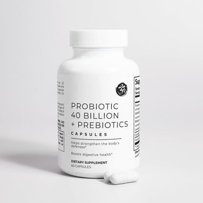 Probiotic 40 Billion with Prebiotics