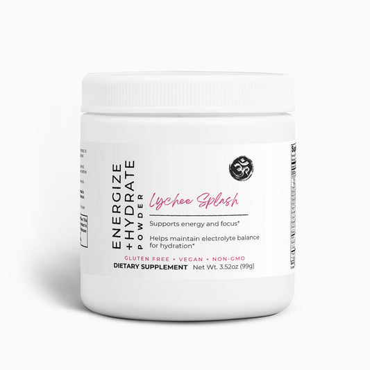 Energize + Hydrate: Lychee Splash