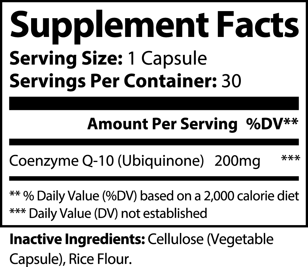 CoQ10 Ubiquinone