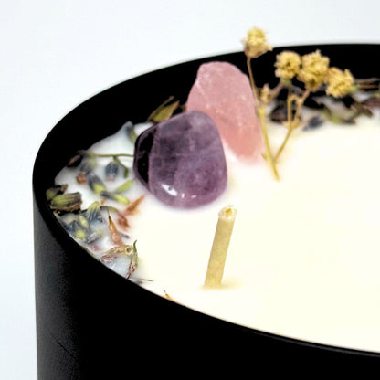 Sahasrara Chakra Organic Lotion Candle 16 oz