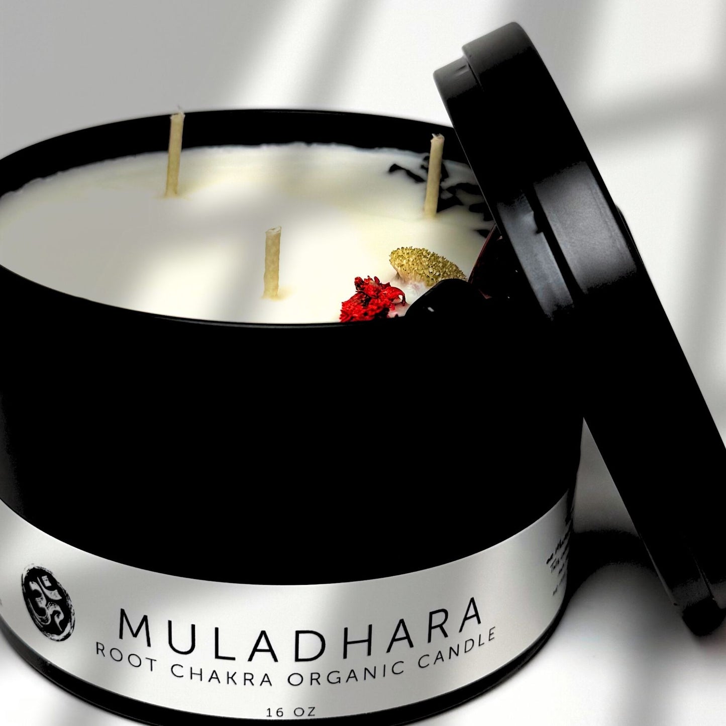 Muladhara Chakra Organic Lotion Candle 16 oz