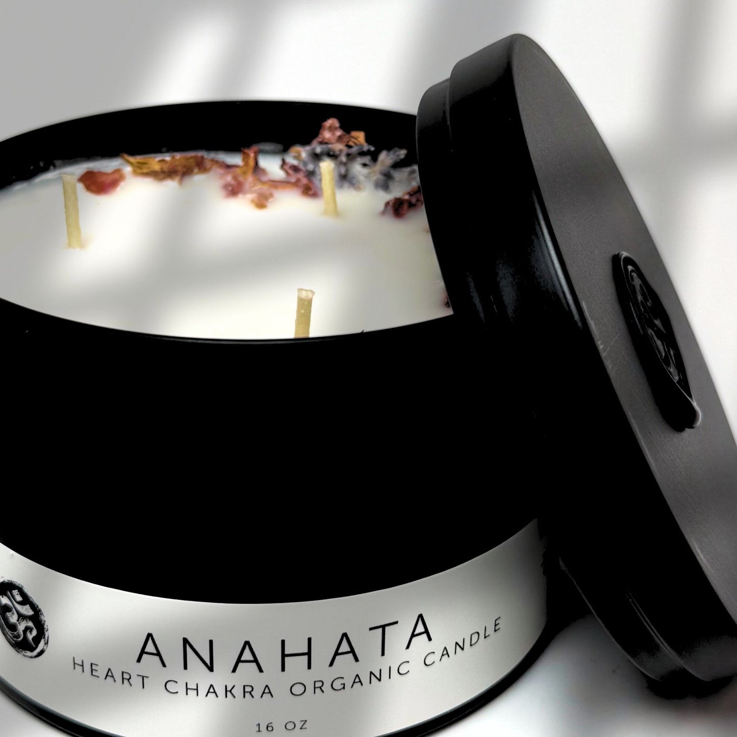 Anahata Chakra Organic Lotion Candle 16 oz