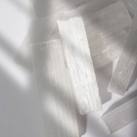 Raw Selenite Healing Crystal 4"
