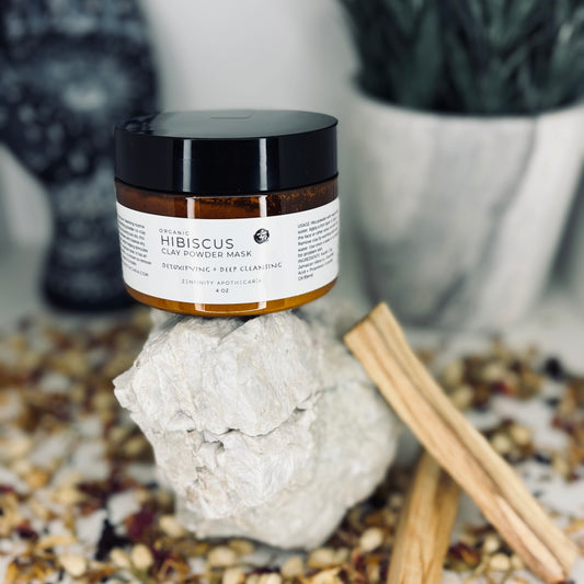 Hibiscus Clay Mask