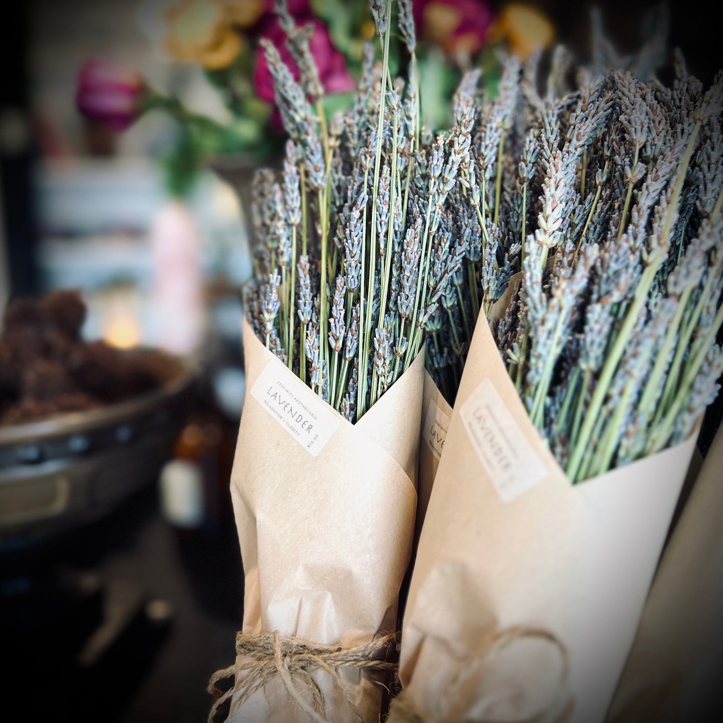 Dried Lavender Bundle