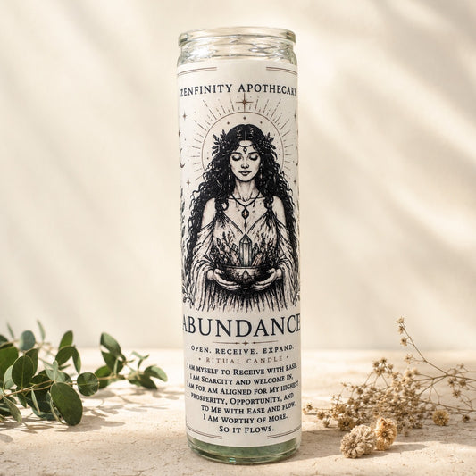 ABUNDANCE RITUAL CANDLE