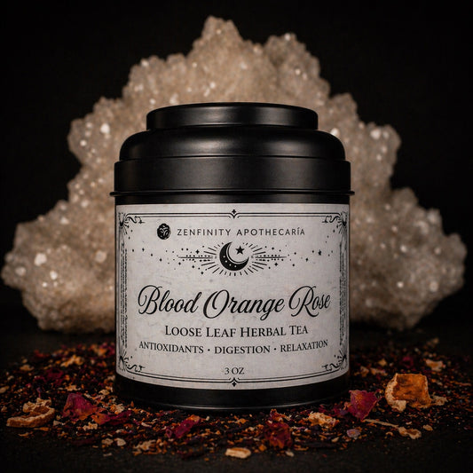 Blood Orange Rose` Herbal Tea