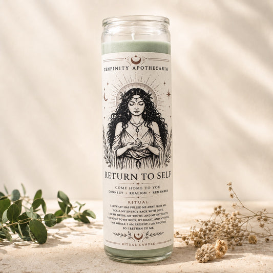 RETURN TO SELF RITUAL CANDLE