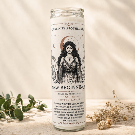 NEW BEGINNINGS RITUAL CANDLE