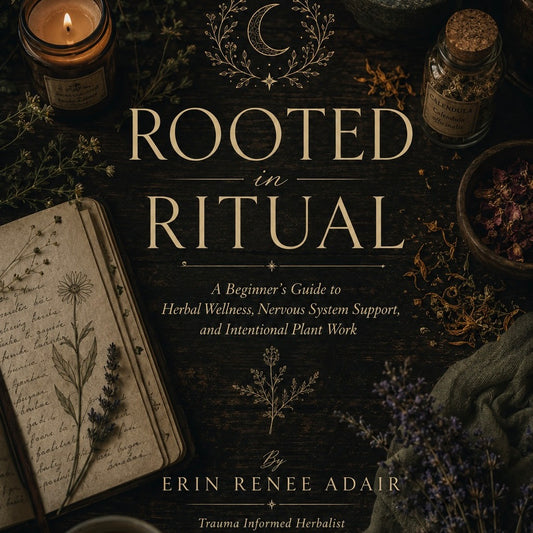 Rooted in Ritual : A Beginners Guide to Herbal Wellness, Nervous System Support + Intentional Plant Work