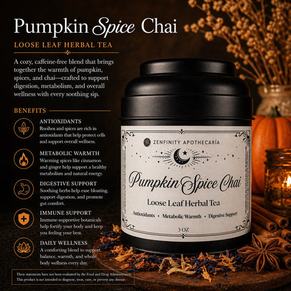 Pumpkin Spice Chai Herbal Tea
