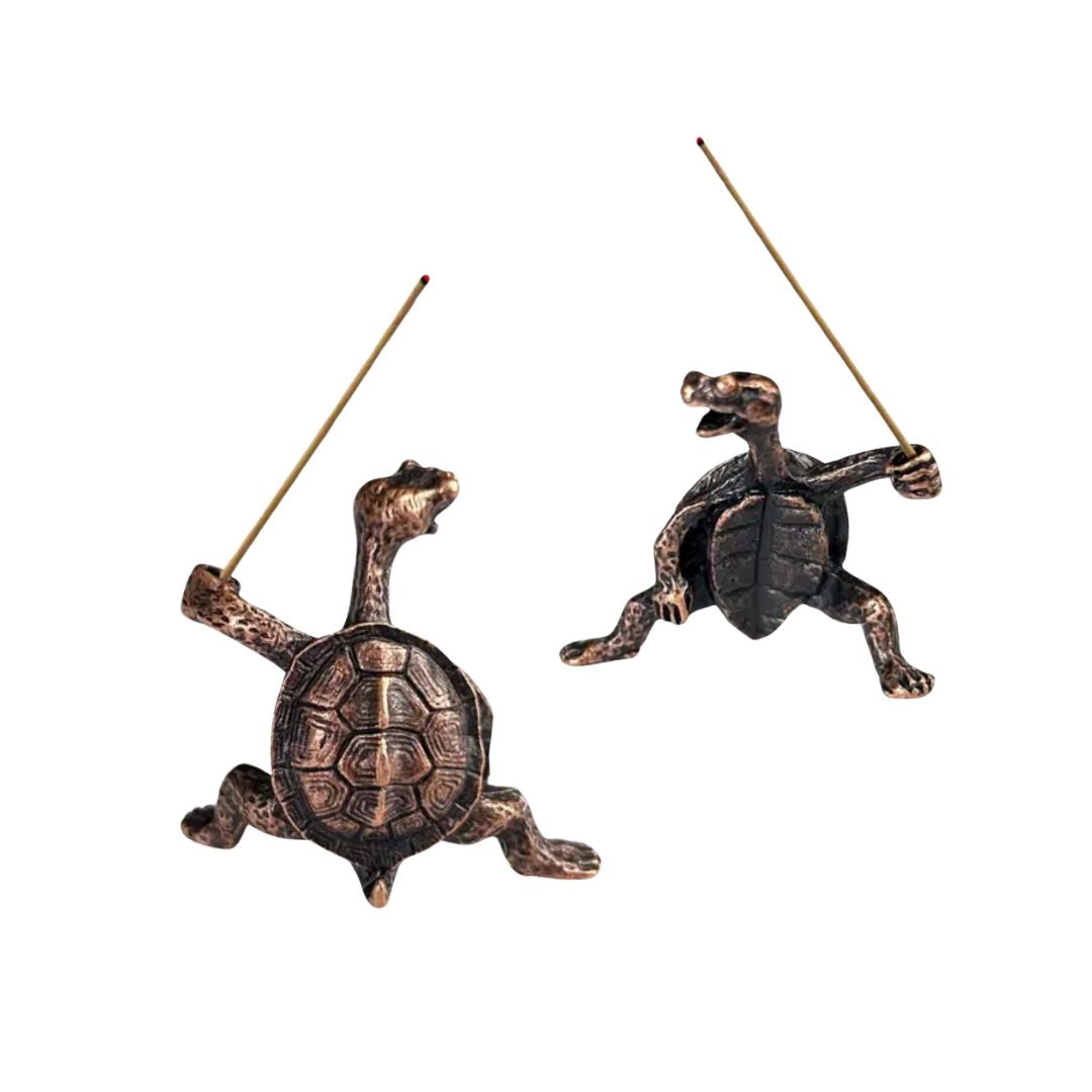 Zen Master Turtle Incense Holder