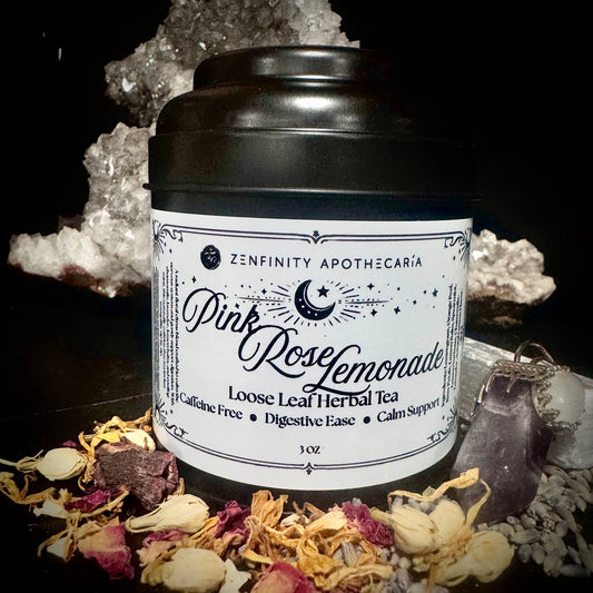 Pink Rose Lemonade Herbal Tea