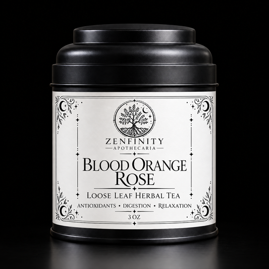 Blood Orange Rose` Herbal Tea